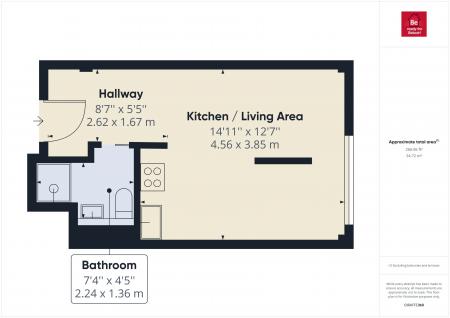 0 bedroom Studio flat to let in Wolstenholme Square, Block C, 2 Nation Way, L1