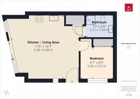 1 bedroom Apartment to let in Mann Island, 15, L3
