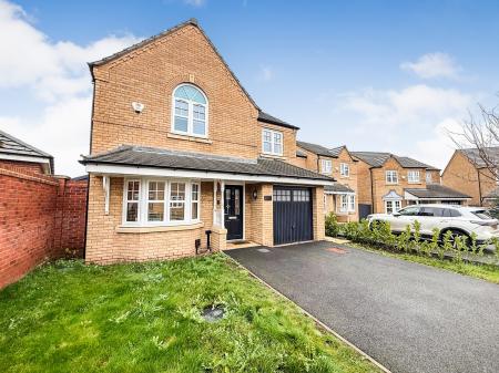 4 bedroom Detached house for sale in Crocus Close, Loughborough, LE11