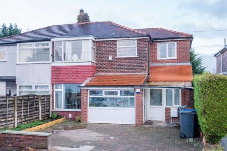 3 bedroom Semi-detached house for sale in Windsor Crescent, Prestwich, M25