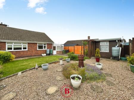 2 bedroom Semi-detached bungalow for sale in Wycliffe Avenue, Melton Mowbray, LE13
