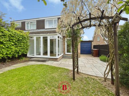 3 bedroom Semi-detached house for sale in Wycomb Grove, Melton Mowbray, LE13