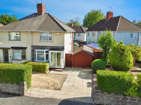2 bedroom Semi-detached house for sale in Smith Avenue, Darlaston, Wednesbury, WS10