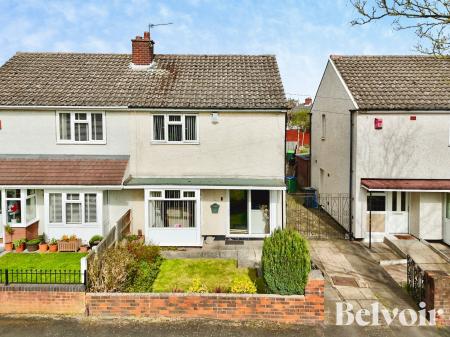 2 bedroom Semi-detached house for sale in Stonehouse Crescent, Sandwell, Wednesbury, WS10