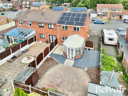 3 bedroom End of terrace house for sale in Brookfield Way, Tipton, DY4