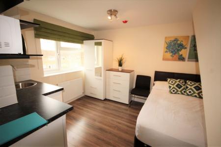 1 bedroom Studio flat to let in Thornhill, Briar Hill, Northampton, NN4