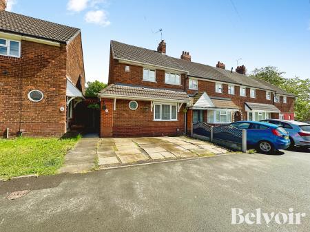 2 bedroom End of terrace house for sale in Darwin Road, Beechdale, Walsall, WS2