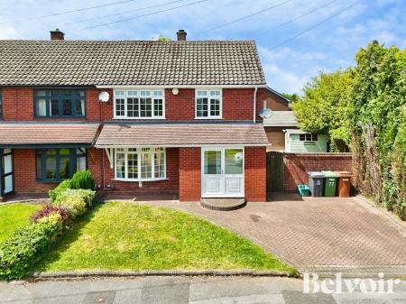 3 bedroom Semi-detached house for sale in Garden Crescent, Pelsall, Walsall, WS3