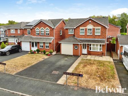 4 bedroom Detached house for sale in Excelsior Grove, Pelsall, Walsall, WS3