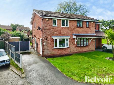 2 bedroom Semi-detached house for sale in Highmoor Close, Coppice Farm Estate, Willenhall, WV12