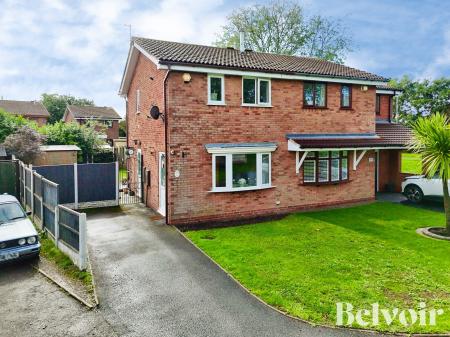 2 bedroom Semi-detached house for sale in Highmoor Close, Coppice Farm Estate, Willenhall, WV12