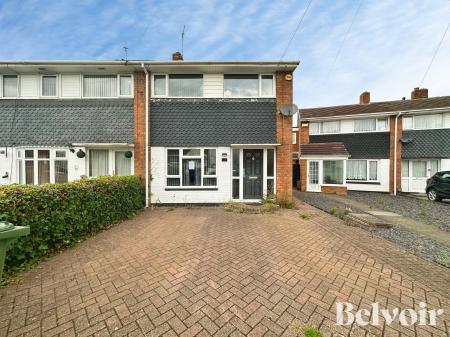 2 bedroom Terraced House for sale in Belper Road, Bloxwich, Walsall, WS3