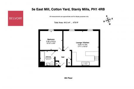 1 bedroom Flat for sale in Cotton Yard, Stanley Mills, Perth, PH1