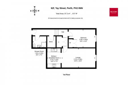 1 bedroom Flat for sale in Tay Street, Perth, PH2