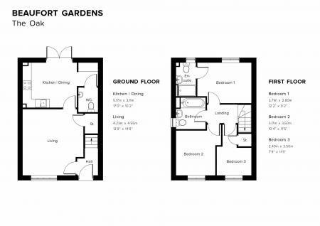 3 bedroom Semi-detached house for sale in 5 Typhoon Drive, Market Deeping, PE6