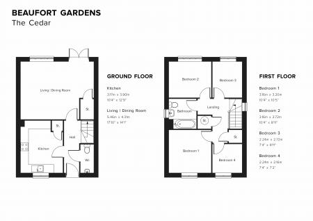 4 bedroom Detached house for sale in Typhoon Drive, Market Deeping, PE6