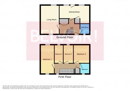 4 bedroom Terraced House for sale in Brudenell, Orton Goldhay, Peterborough, PE2