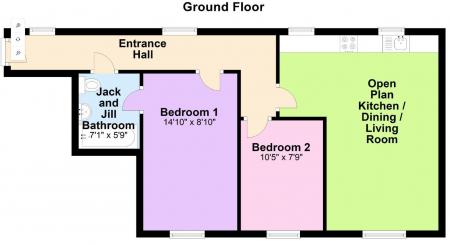 2 bedroom Flat to let in Molyneux Square, Hampton Vale, Peterborough, PE7