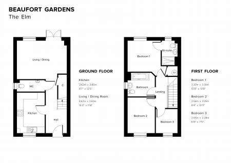 3 bedroom Semi-detached house for sale in Harrier Way, Market Deeping, PE6