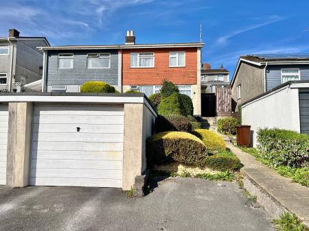 3 bedroom Semi-detached house for sale in Castlemead Drive, Saltash, PL12