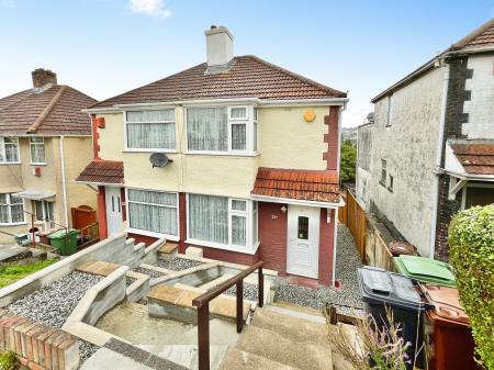 2 bedroom Semi-detached house for sale in Cardinal Avenue, Plymouth, PL5
