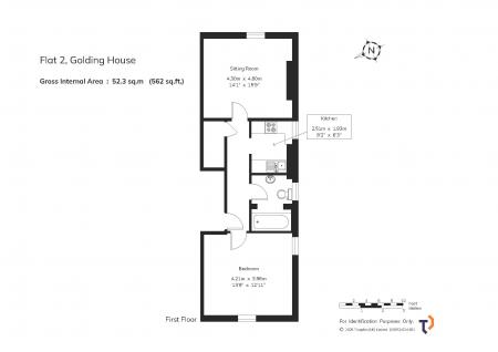 1 bedroom Flat for sale in Kirkdale Road, Tunbridge Wells, TN1