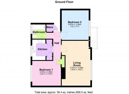 2 bedroom Flat for sale in Sunderland Close, Rochester, ME1