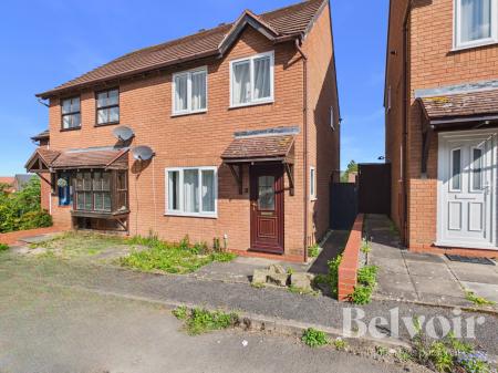 2 bedroom Semi-detached house for sale in Undertrees Close, Wellington, Telford, TF1