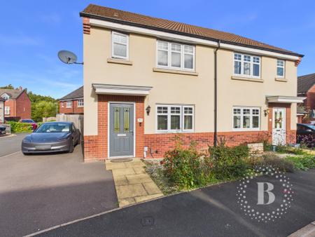 3 bedroom Semi-detached house for sale in Yew Tree Meadow, Hadley, Telford, TF1
