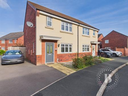 3 bedroom Semi-detached house for sale in Yew Tree Meadow, Hadley, Telford, TF1