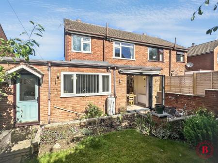 3 bedroom Semi-detached house for sale in Belmont Road, Tamworth, B77
