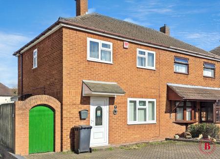 2 bedroom Semi-detached house for sale in Beech Road, Tamworth, B79