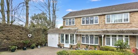3 bedroom Semi-detached house for sale in Launceston Close, Tamworth, B77