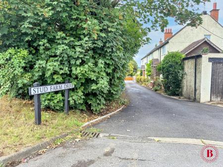 2 bedroom Semi-detached house for sale in Stud Farm Drive, Bonehill, Tamworth, B78