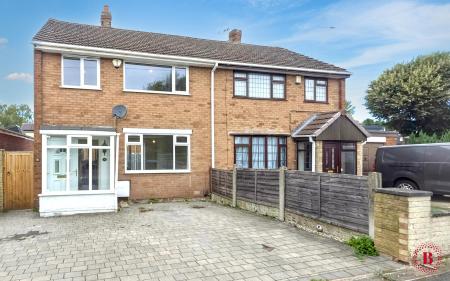 3 bedroom Semi-detached house for sale in Brook End, Fazeley, B78