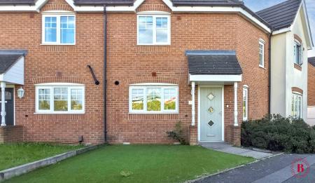 3 bedroom Semi-detached house for sale in Southwick Drive, Tamworth, B77