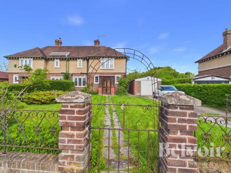 3 bedroom Semi-detached house for sale in Harlescott Crescent, Harlescott, Shrewsbury, SY1