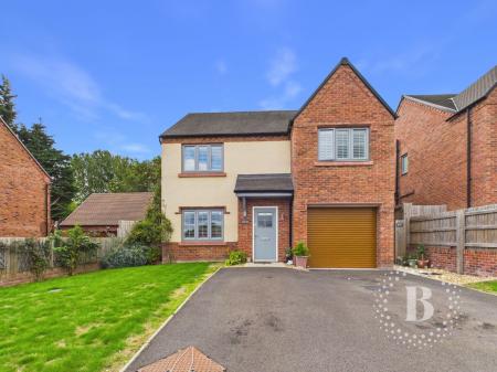 4 bedroom Detached house for sale in Brazier Way, Cross Houses, Shrewsbury, SY5