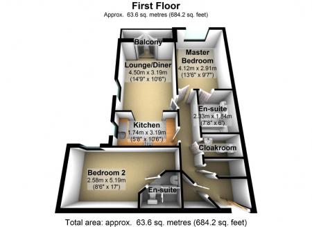 2 bedroom Flat for sale in Hiltingbury Road, Chandler's Ford, Eastleigh, SO53