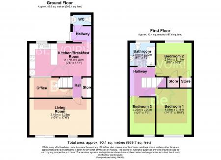 3 bedroom Terraced House for sale in Lewis Silkin Way, Southampton, SO16