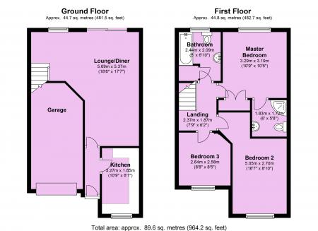 3 bedroom Terraced House to let in Wild Arum Way, Chandler's Ford, Eastleigh, SO53