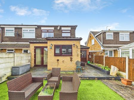 3 bedroom Semi-detached house for sale in Stirling Crescent, Sherdley Park, St Helens, WA9
