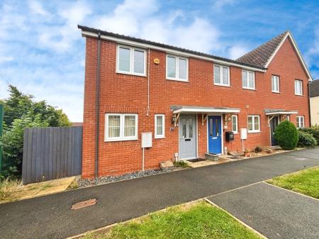 2 bedroom End of terrace house for sale in Sandown Drive, Elsea Park, Bourne, PE10