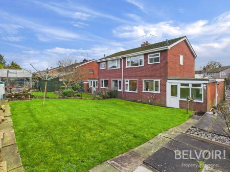 3 bedroom Semi-detached house for sale in St Georges Road, Stone, ST15