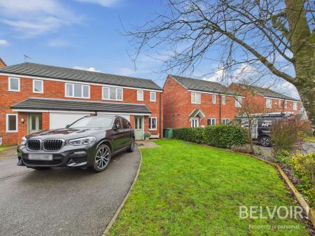3 bedroom Semi-detached house for sale in Fieldhouse Way, Stafford, ST17