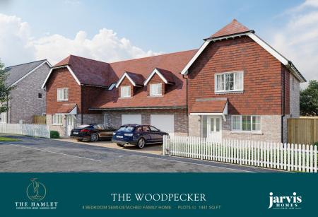 4 bedroom Semi-detached house for sale in The Hamlet, Chilmington Green, Ashford, TN23
