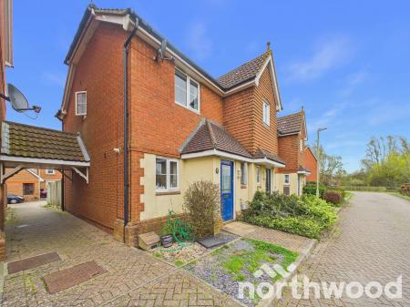 2 bedroom End of terrace house for sale in Hestia Way, Chart Fields, Ashford, TN23