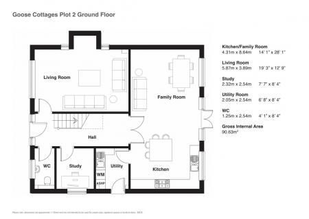 4 bedroom Detached house for sale in Goose Cottages Heath Road, Appledore, TN26