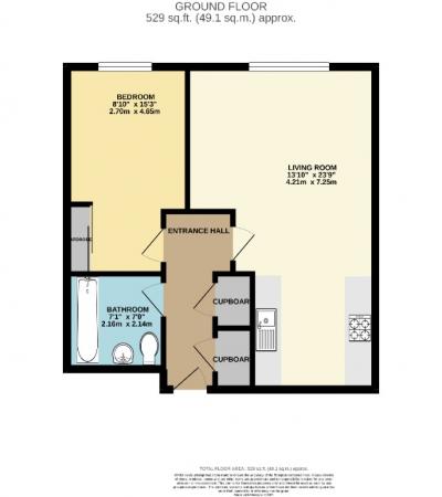 1 bedroom Flat to let in Panorama, Town Centre, Ashford, TN24
