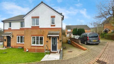 3 bedroom Semi-detached house for sale in Heol Llinos, Thornhill, Cardiff, CF14